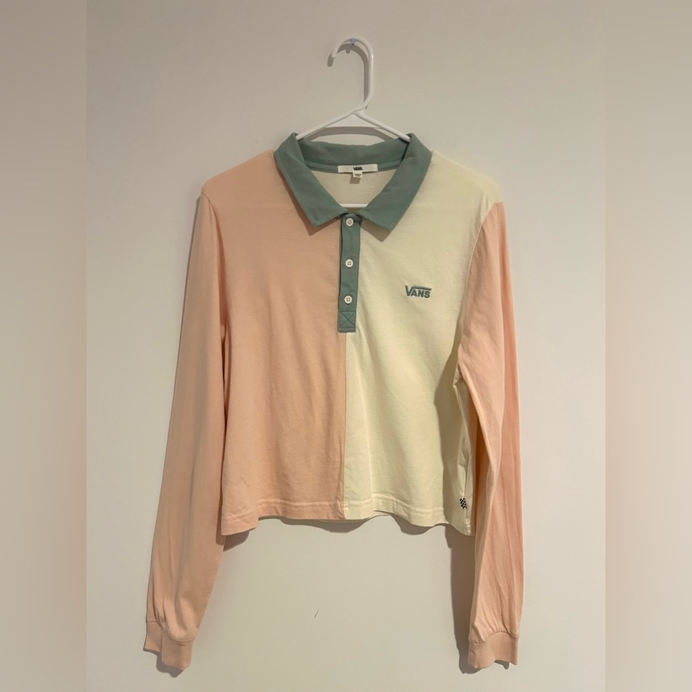 Vans Women's Pastel Collared Long sleeve Shirt